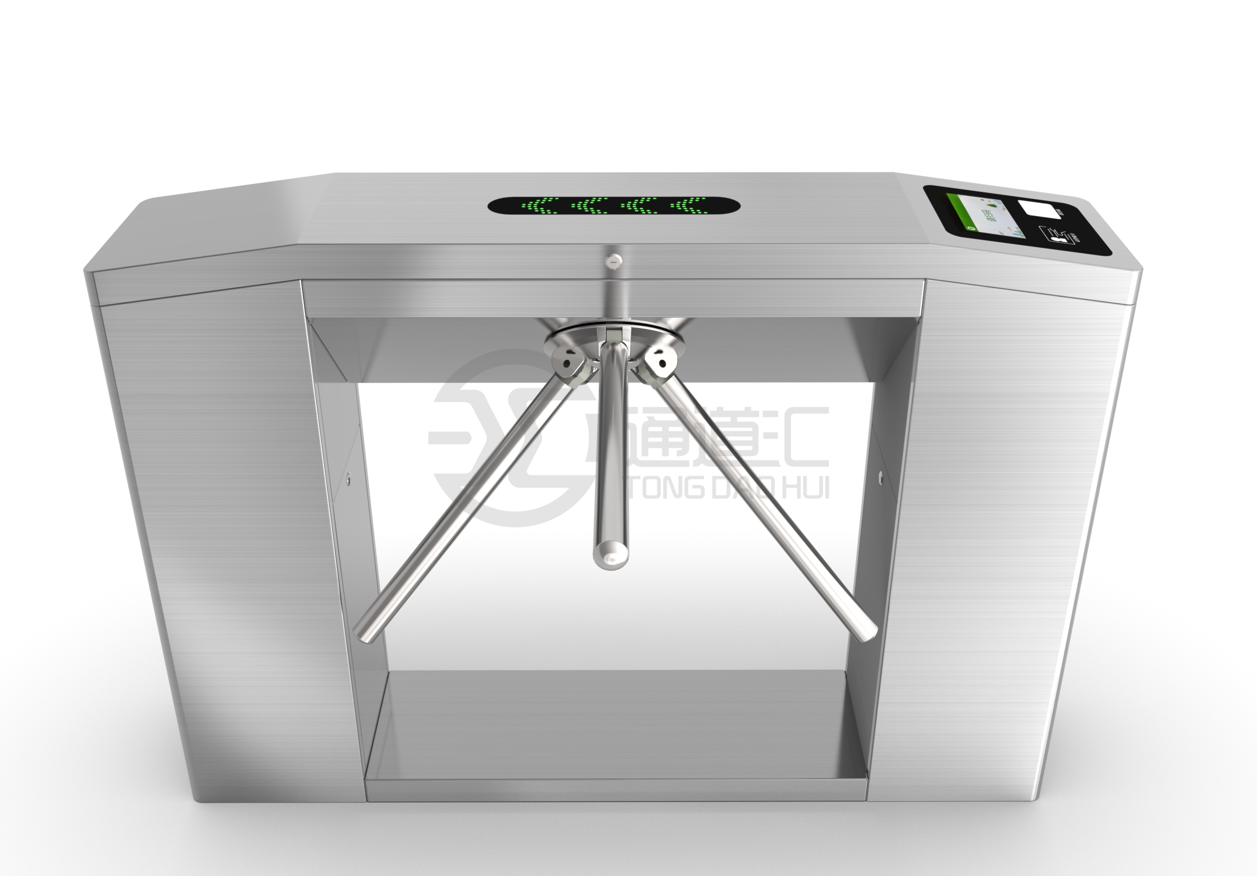票务三辊闸TDH-PWS101C-前视图